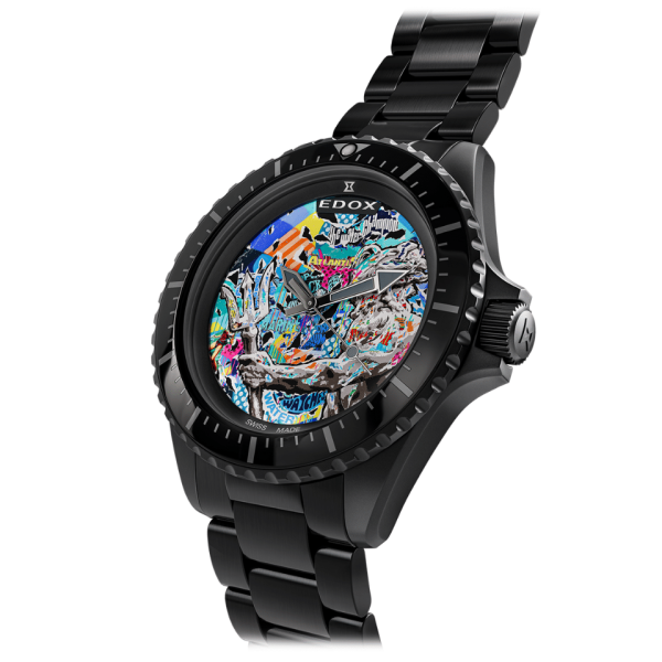 ЧАСОВНИК EDOX NEPTUNIAN POP NEPTUNIAN AUTOMATIC LIMITED EDITION 42 ММ 80141-37NM-BONA