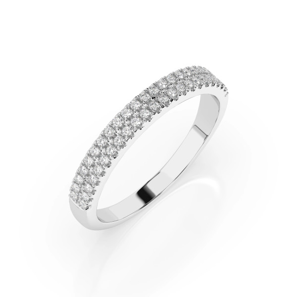 Cara пръстен с диаманти 0.18 ct – ЗЛАТНО БИЖУ 14К K101-10300W/14K