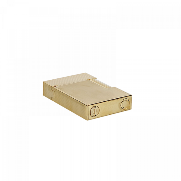 ЗАПАЛКА S.T.DUPONT LIGNE 2 SMALL BRUSHED YELLOW GOLD C18602
