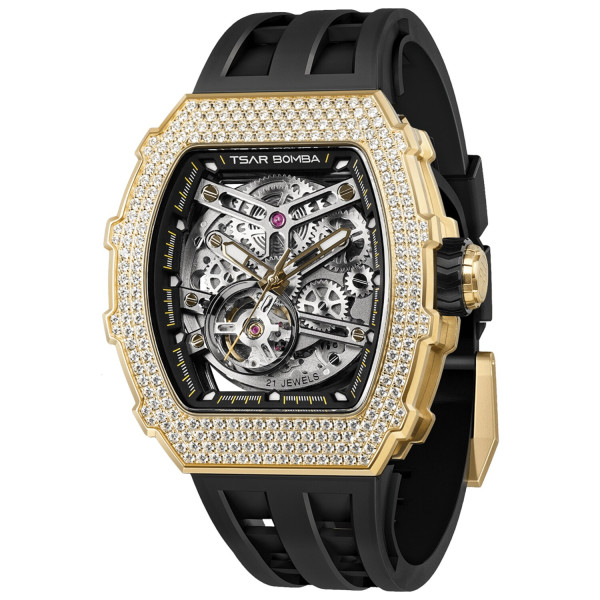TSAR BOMBA T-Elemental Automatic Black TB8208D-13