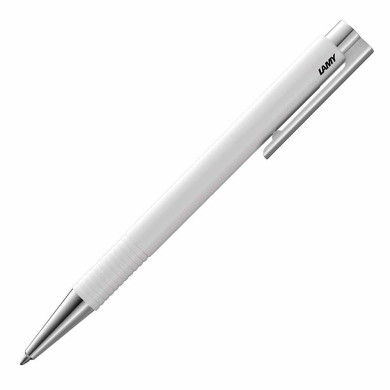 Химикалка Lamy - Logo M+, бяла