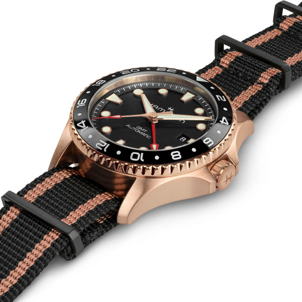 Hamilton Khaki Navy Scuba Automatic GMT H82565930