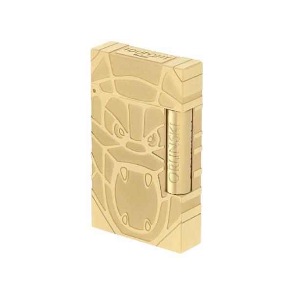 Запалка S.T.Dupont Ligne 2 Cling Orlinski Gold C16061CL