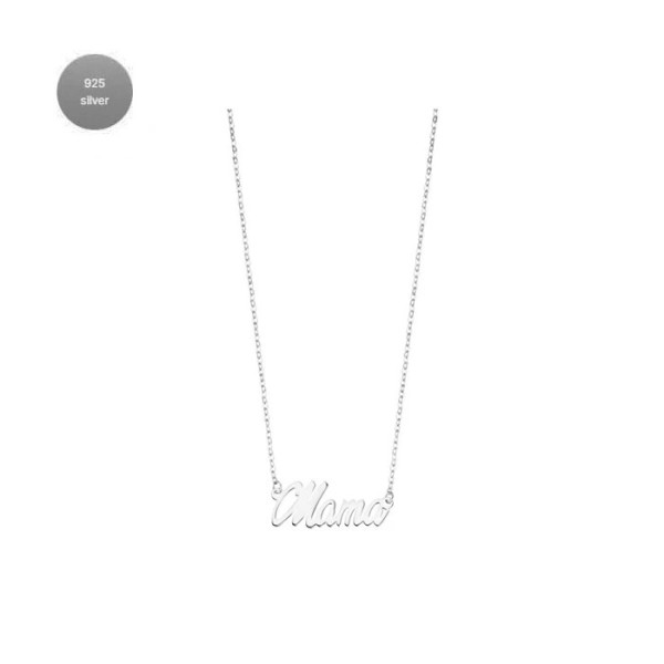 LOTUS SILVER MOTHER'S LOVE SILVER NECKLACE LP3400-1/1