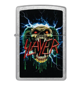 LIGHTER ZIPPO - SLAYER, SNAKE DESIGN