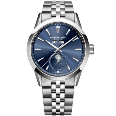 RAYMOND WEIL FREELANCER COMPLETE CALENDAR 40MM 2766-ST-50001