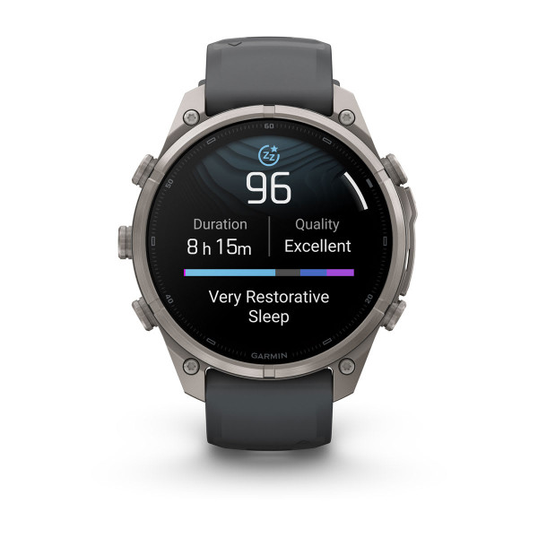 Garmin Fenix 9 Pro Titanium с Graphite/Black силиконова каишка 010-04336-26