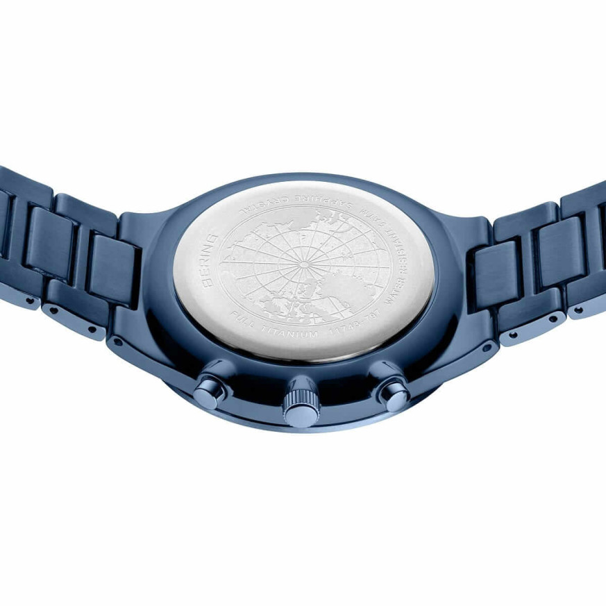 Мъжки часовник Bering Titanium Chronograph 11743-797