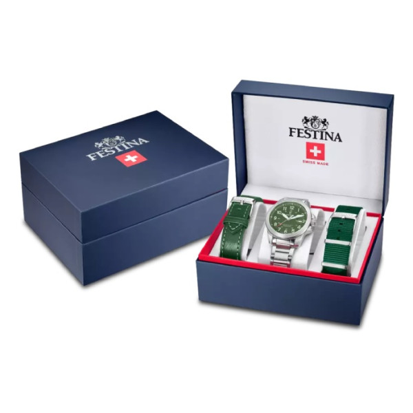 Festina F20081/3 мъжки швейцарски часовник Field – classicwatches.bg