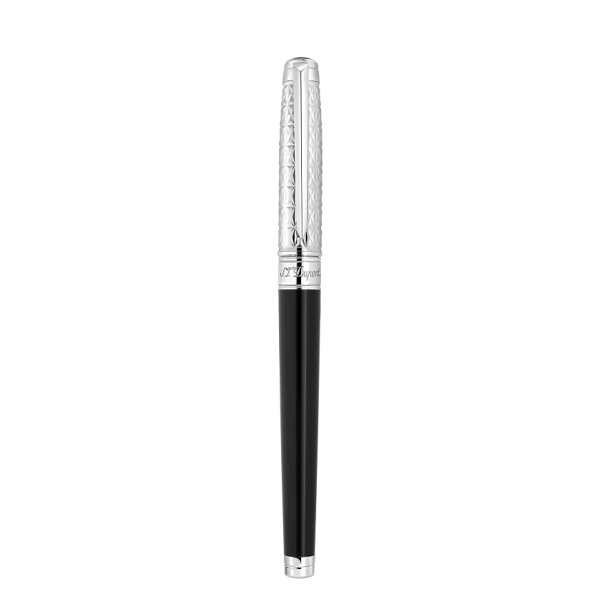 ПИСАЛКА S.T.DUPONT LINE D ETERNITY LARGE BLACK AND PALLADIUM 420220L