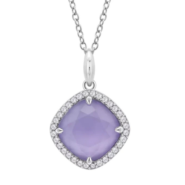 LOTUS SILVER SILVER NECKLACE LP3921-1/1