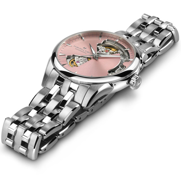 ЧАСОВНИК HAMILTON JAZZMASTER OPEN HEART LADY 36MM H32215170 36MM H32215170
