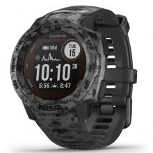 garmin instinct solar graphite camo