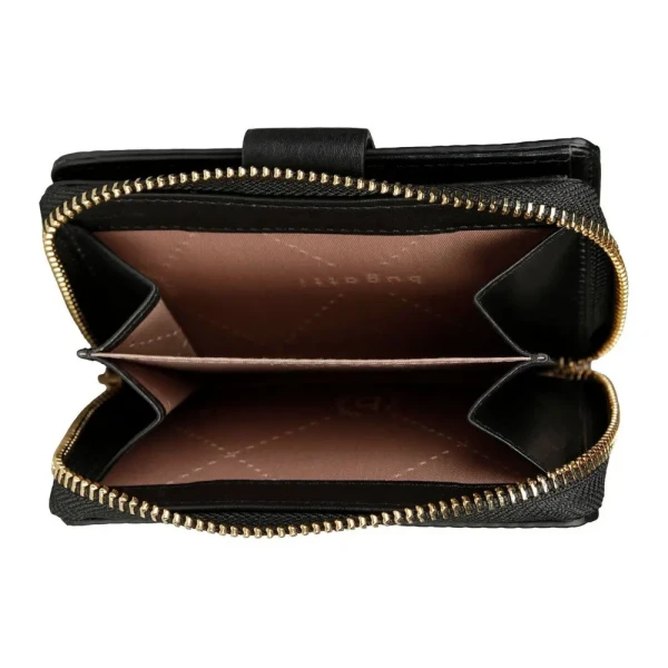 Дамски портфейл Bugatti - Noemi S, RFID защита, черен
