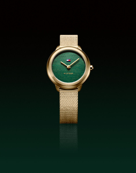 tommy hilfiger 1782812 женски часовник със зелен циферблат classicwatches.bg