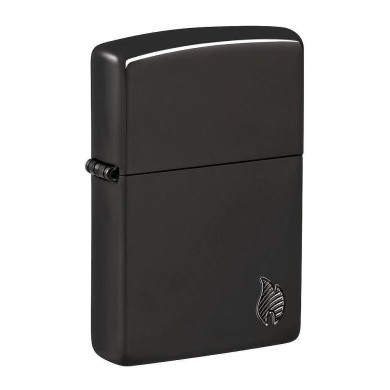 Запалка Zippo - Armor® High Polish Black Flame Design