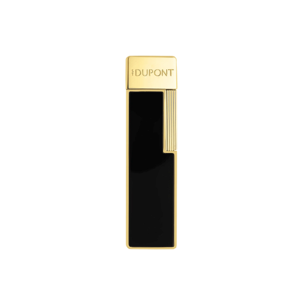 Запалка S.T.Dupont Twiggy Black Laquer And Golden 30112