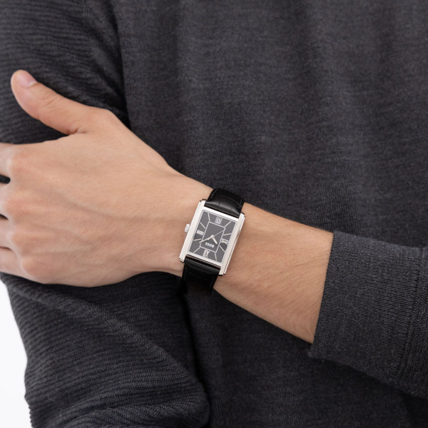 HUGO BOSS 1514277 мъжки елегантен часовник с правоъгълен корпус – classicwatches.bg