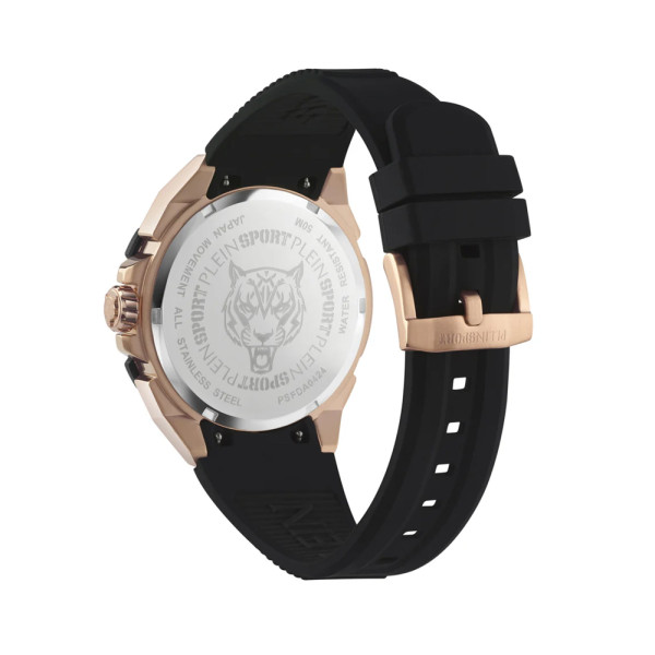 Philipp Plein PSFDA0424 часовник с черна силиконова каишка – ClassicWatches.bg