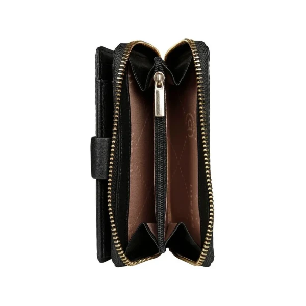 Дамски портфейл Bugatti - Noemi M, RFID защита, черен