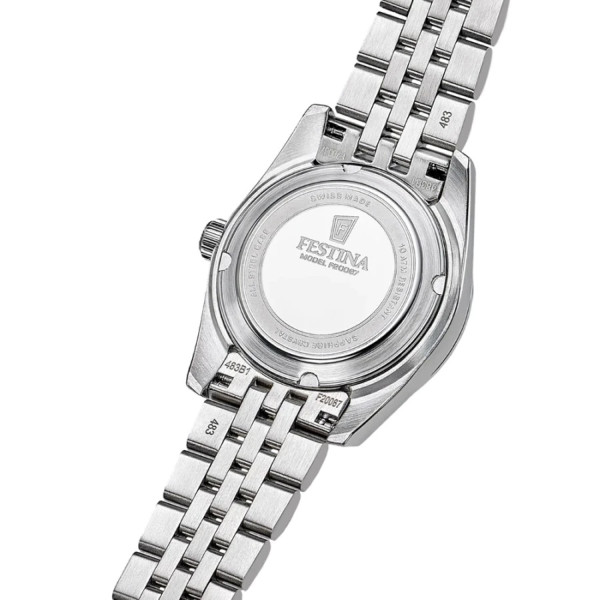 дамски часовник festina swiss сребриста верижка фин дизайн
