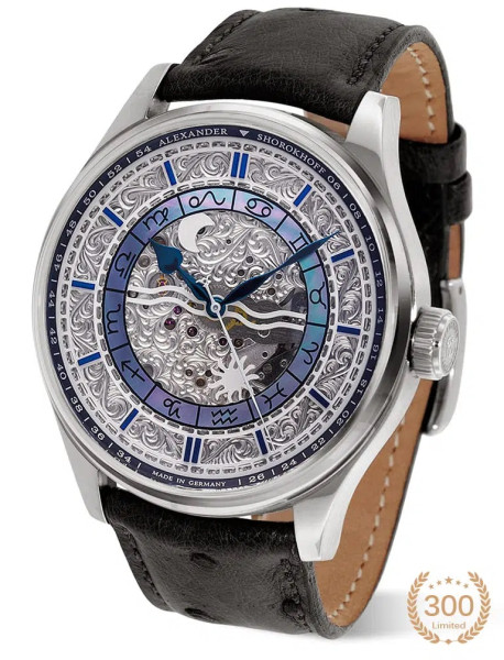 ALEXANDER SHOROKHOFF BABYLONIAN II MANUAL 46.5ММ  MEN'S WATCH LIMITED EDITION  300PIECES AS.BYL02