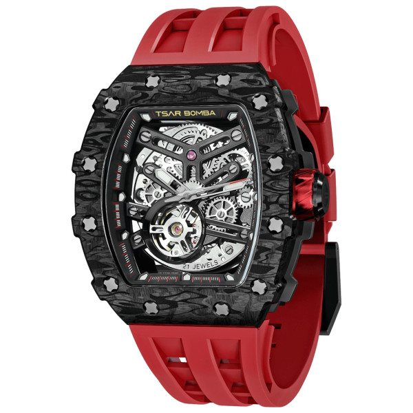 TSAR BOMBA T-Elemental Carbon Fiber Passion Red TB8209CF-32