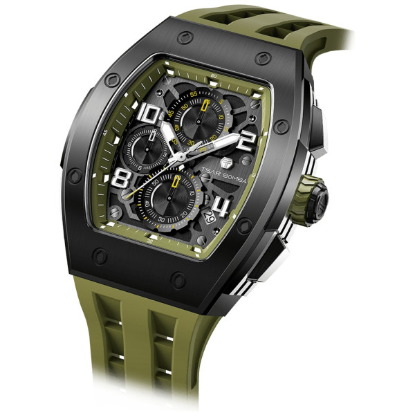 TSAR BOMBA T-Elemental Olive Green TB8224Q-06