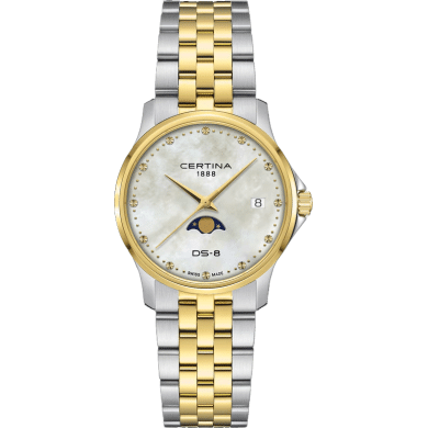 ЧАСОВНИК CERTINA DS 8 MOONPHASE LADY 32MM C045.223.22.111.00