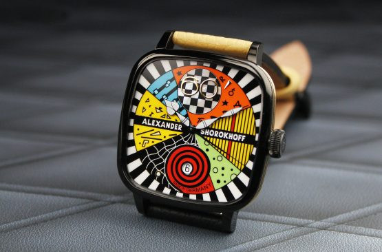 ALEXANDER SHOROKHOFF KANDY AUTOMATIC 41X41MM LIMITED EDITION 100PIECES AS.KD-AVG02
