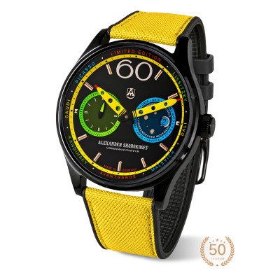 Часовник ALEXANDER SHOROKHOFF Karandash 2 43.5mm Limited editon 50pcs AS.KRDSH-2-ANZ