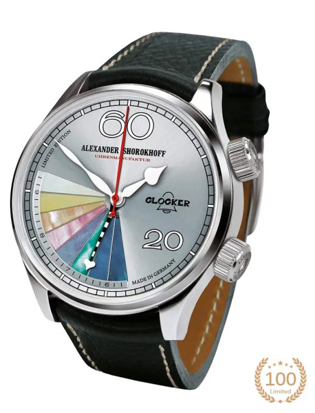 ALEXANDER SHOROKHOFF GLOCKER 43.5MM LIMITED EDITION 100PIECES AS.GL01-1