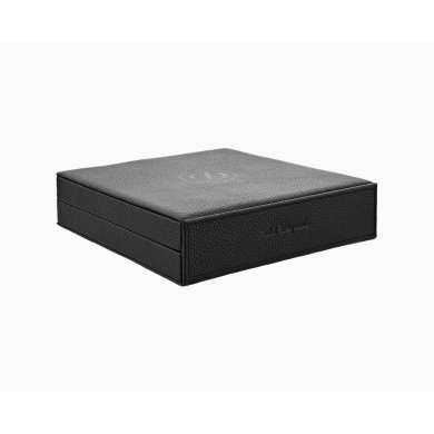 Кутия за пури S.T.Dupont BLACK LEATHER TRAVEL CIGAR HUMIDOR 1357