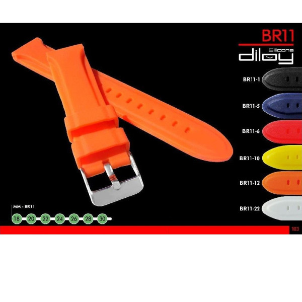 Силиконова каишка Diloy CSSBR11