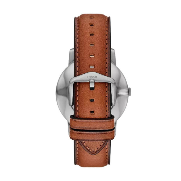 Fossil Minimalist FS6094 с кафява кожена каишка