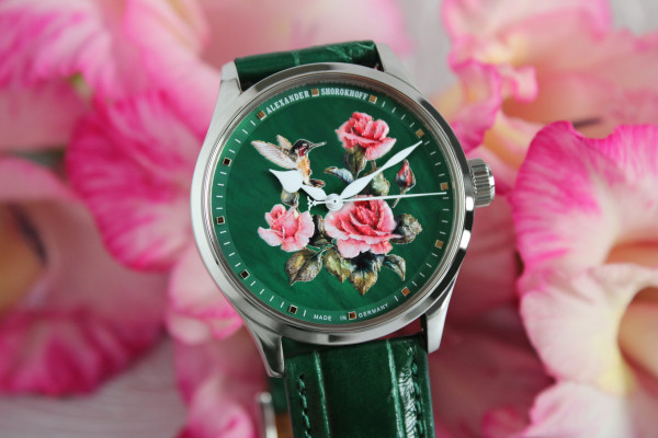 дамски часовник автоматичен alexander-shorokhoff-colibri-2-as.la01-cbr5-limited-edition-detail-classicwatches