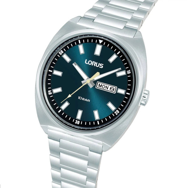 часовник lorus rh313bx9 gents classic със син циферблат със слънчев ефект classicwatches.bg