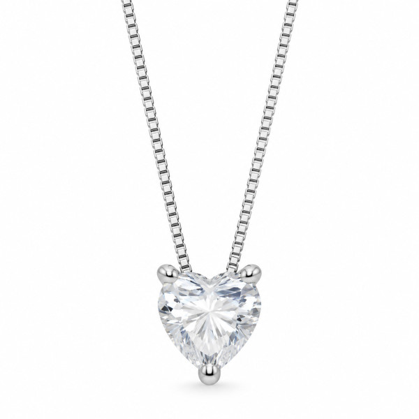 Comete Ambrosia gold necklace with zirconia AGZ263