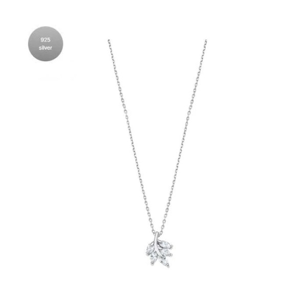 LOTUS SILVER PURE ESSENTIAL SILVER NECKLACE LP3086-1/1