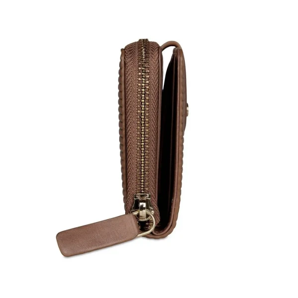 Дамски портфейл Bugatti - Noemi M, RFID защита, кафяв