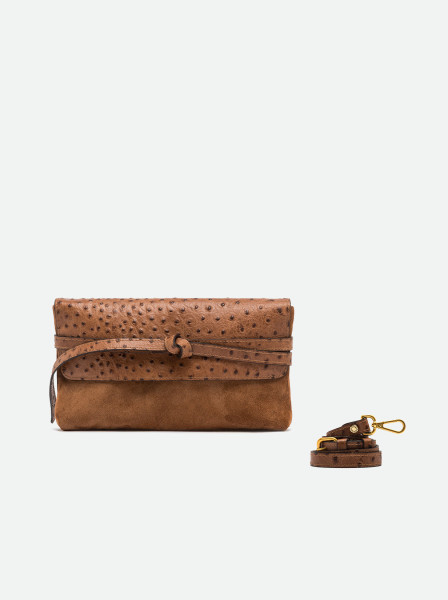 Дамска чанта Gianni Chiarini Belty BS 12546 CM-STEMU-099 Cognac
