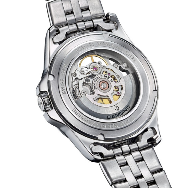 часовник мъжки автоматичен candino c4781-1 скелетон циферблат ClassicWatches.bg
