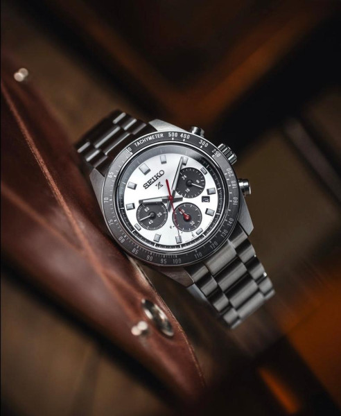 Мъжки часовник Seiko Prospex  Solar Speedtimer Chronograph HBJ001P1