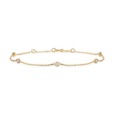 CARA DIAMANTI Златна гривна с диаманти K105-10008Y