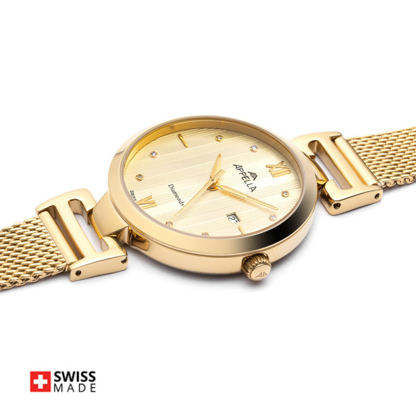 Appella L50001.1181DQ дамски часовник с диаманти ClassicWatches.bg