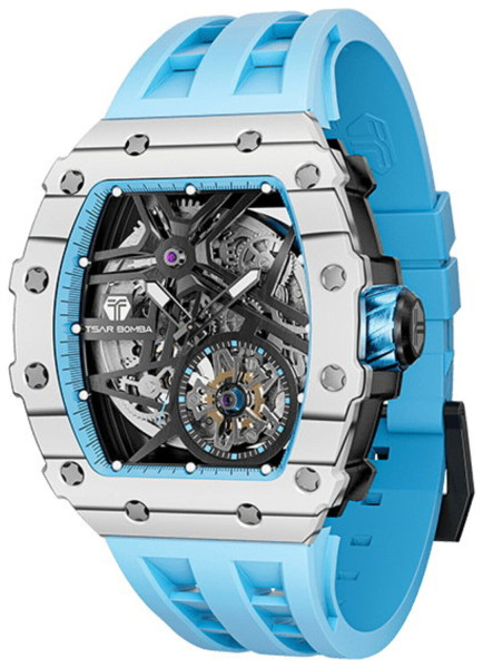 TSAR BOMBA Elemental Carbon Fiber White Blue TB8209CF-06