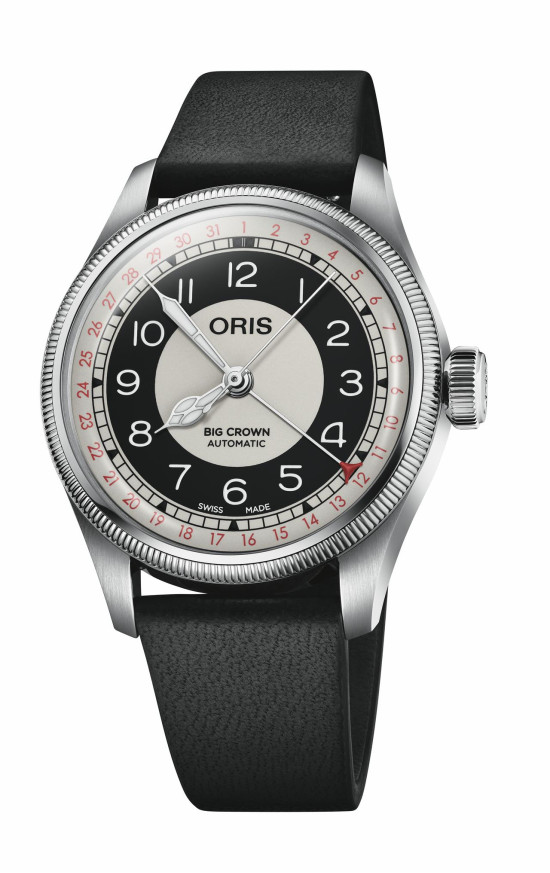 ЧАСОВНИК ORIS BIG CROWN POINTER DATE BULLSEYE 38MM 754 7779 4061 07 5 19 25