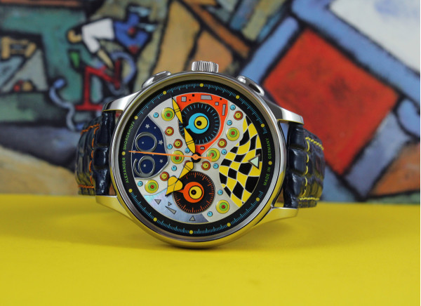 ALEKSANDER SHOROKHOFF CRAZY EYES CHRONO 42MM LIMITED EDITION AS.LCD-CRS03-A