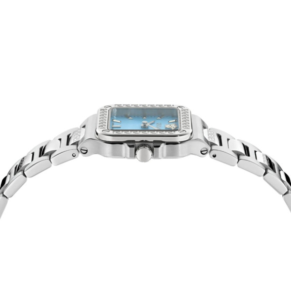 часовник versace ve5g00726 със син циферблат и стоманена верижка classicwatches.bg