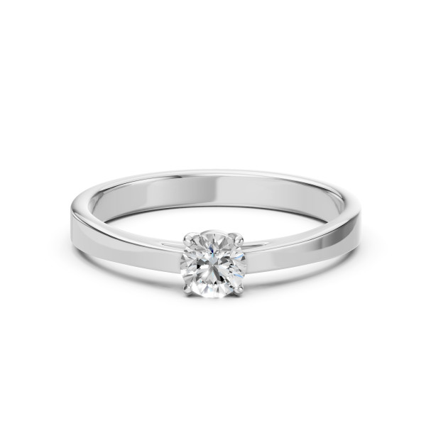 CARA Златен пръстен с диамант 0.35 ct GIA сертификат K101-10012W